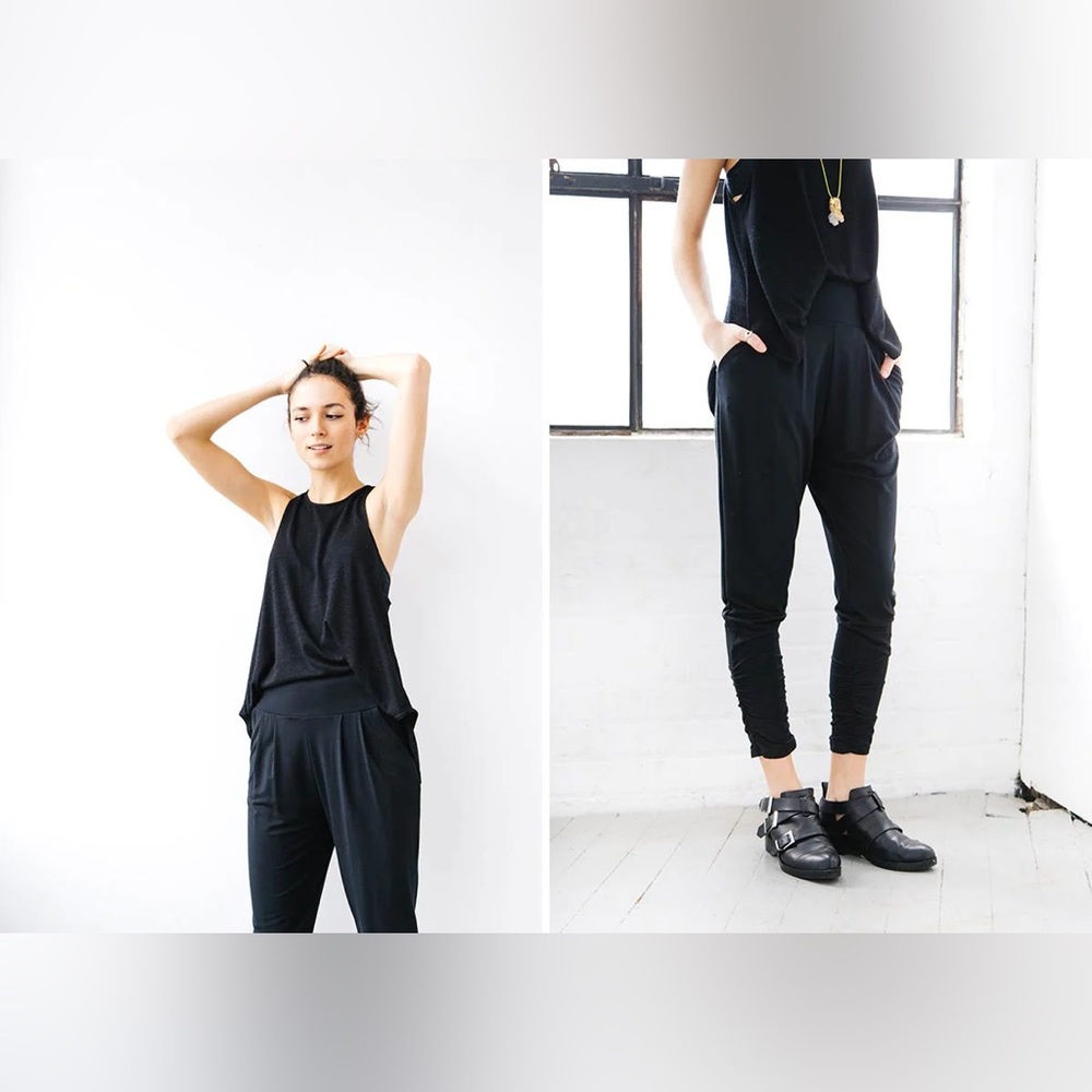 Encircled Dressy Sweatpant, XS, Black